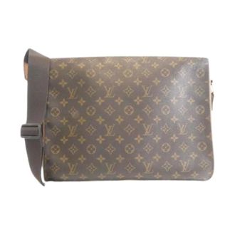Louis Vuitton Pre-owned Cross Body Bags, female, Brown, Size: ONE SIZE Pre-owned Abbesses Shoulder Bag