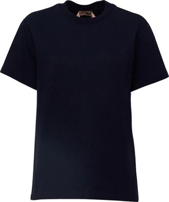 N&deg;21 T-shirts - Dames - T-shirts - Blauw - S - Katoen - Tops