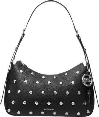 Michael Kors Hobo Bags - Nolita Md Tz Conv Shldr - black - Hobo Bags for ladies