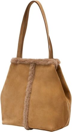 Vanessa Bruno Womens Calfskin Tote Brown