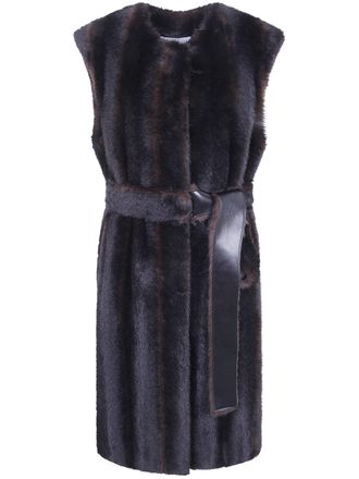 STAND Faux Fur Vest Klara
