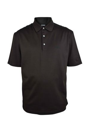 Ermenegildo Zegna Piqu&eacute;-poloshirt Bruin