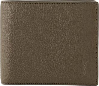 Saint Laurent Cartera de solapa - Accessories - Hombre - Marr&oacute;n - ONE SIZE