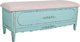 Wanderlust Deco Banqueta de madera 120 x 43 x 48h cm