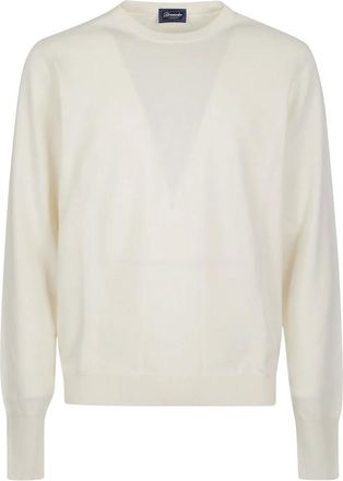 Drumohr Uomo, Maglie, Bianco, L, new