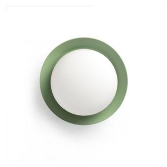 Netlighting May Led Green Flush Wall Ceiling Lamp IP44