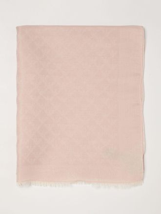 Emporio Armani Stola in misto cotone con logo jacquard