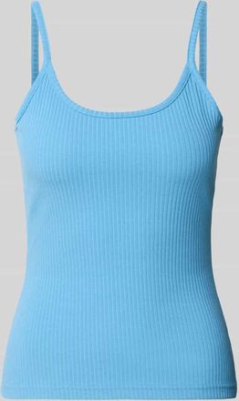 Marc O'Polo Denim Marc OPolo Denim Slim Fit Tr&auml;gertop aus Baumwoll-Mix in Rauchblau, Gr&ouml;&szlig;e XL