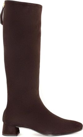 Roberto Festa Milano Bruine Su&egrave;de Kniehoge Laarzen - Dames - Hoge Laarzen - Bruin - 39 EU - Su&egrave;de - Schoenen