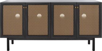 Safavieh Piran 4-Door 2-Shelf Media Stand