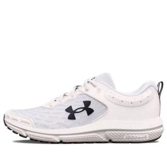 Under Armour Charged Assert 10 Running Shoes White Black 3026176102