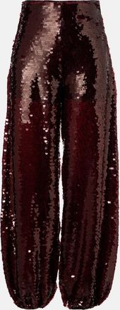 Adriana Degreas Sequined balloon pants