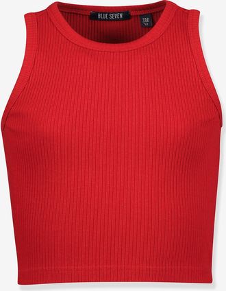 Blue Seven Strick-Top M&auml;dchen BLUE SEVEN Bio-Baumwolle rot