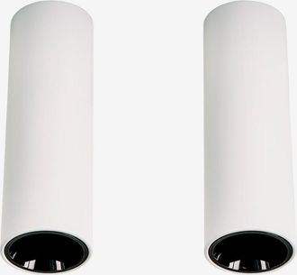 Sklum Pack De 2 Apliques De Techo Led De Superficie Redondos &Oslash;7,2 Cm En Aluminio Luisiana Sklum