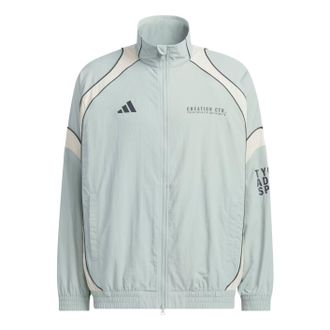 adidas BL Wov Jacket Asia Sizing Wonder Sage Beige KF1336