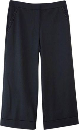 Alexander Wang Black Wool Culottes Size S