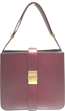Bottega Veneta Bordeaux Leather Tote Bag (Pre-Owned)