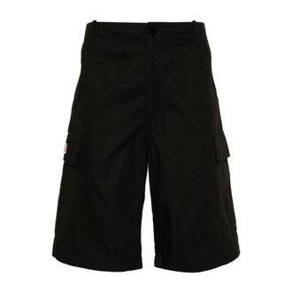 Kenzo Korte Broeken, Heren, Zwart, S, Casual Shorts
