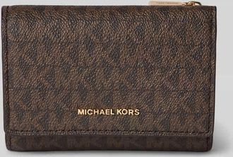 Michael Kors Portemonnaie mit Logo-Muster Modell BRYANT in Dunkelbraun, Gr&ouml;&szlig;e 1