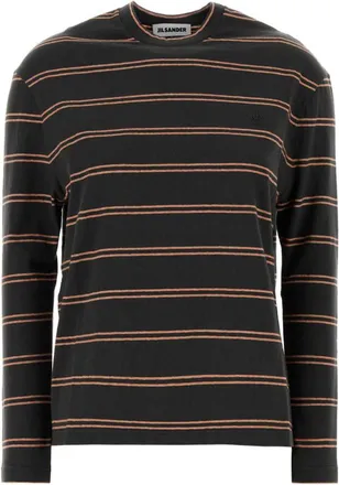 Jil Sander Black Crew Neck T-Shirt