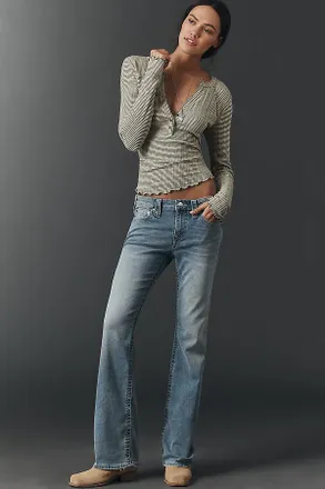 True Religion Becca Low-Rise Bootleg Jeans