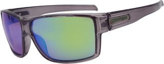 Peppers Gambler Polarized Sunglasses Gray Green Diamond Mirror Polarized