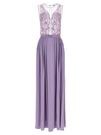 Elisabetta Franchi Viscose Long Womens Dress