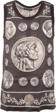 Dolce & Gabbana Uomo, Top, Grigio, S, new