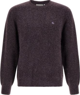 Carhartt Work in Progress Purple Crew Neck Sweater