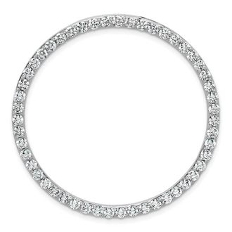 Diamond2Deal 14k Gold Lab Grown Diamond Pendant (3ct, VS, G-H)