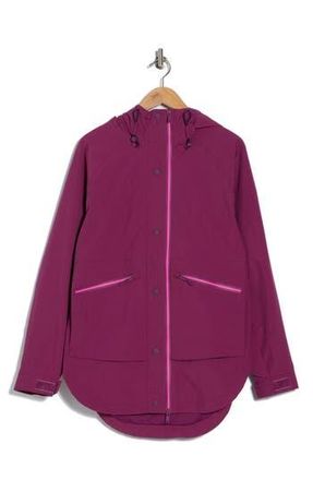 Free People Singin in the Rain Waterproof Jacket in Raspberry at Nordstrom Rack, Size X-Small