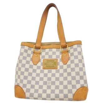 Louis Vuitton Pre-owned Handbags, female, White, Size: ONE SIZE Pre-owned Vintage Tote Bag