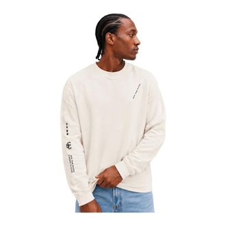 Off the Pitch Long Sleeve Tops - Tops - Hombre - Beige - XL
