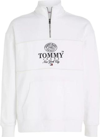 Tommy Hilfiger Hoodies & sweatvesten, Heren, Wit, M, TJM RLX Luxe Athletic 1/2 Zip