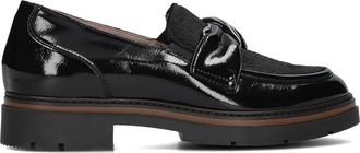 DL Sport Zwarte Loafers voor Dames - Dames - Loafers - Zwart - 40 EU - Leer - Schoenen