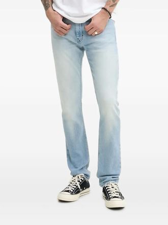 HUGO BOSS light-wash jeans - men - Cotton/Lyocell/Elastane - 32/32 - Blue