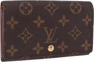 Louis Vuitton Portafoglio Pre-owned in Tela Monogram - - Pre-owned - Donna - Marrone - ONE SIZE