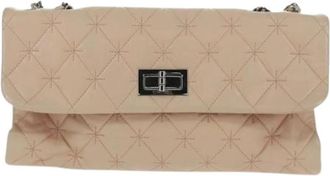 Chanel Pre-owned Shoulder Bags, female, Pink, Size: ONE SIZE Pre-owned Leather Shoulder Bag