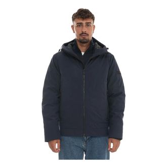 Peuterey Loge Srtr GRS 02 Giacca Harrington con cappuccio - - Jackets - Uomo - Blu - 2XL