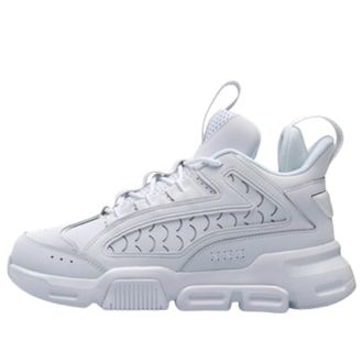 Li-Ning Armor Mid Tops Triple White AGBP109-5