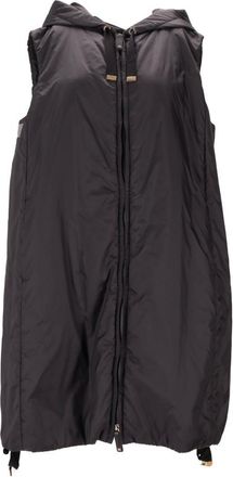 Max Mara Black Sleeveless Jacket