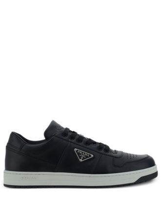 Prada: Black Leather Sneakers now up to −45% | Stylight