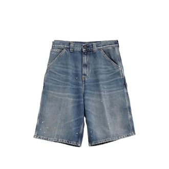 Carhartt Work in Progress OG Single Knee Paint-splatter Carpenter Shorts