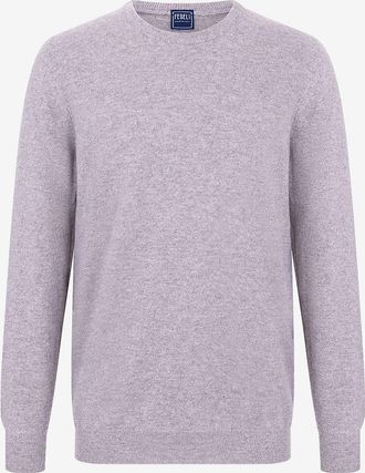 Fedeli Pullover mit Rundhalsausschnitt aus Kaschmir Argentina