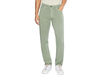 AG - Adriano Goldschmied Everett Slim Straight Pants Sulfur Spruce Green Mens Casual Pants Sulfur Spruce Green : 38 32, Cotton/Denim/Elastane