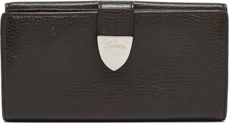 Gucci Portafoglio Signoria in pelle - Marrone