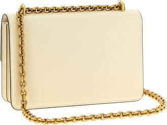 Valentino Garavani Womens White Calfskin Shoulder Bag