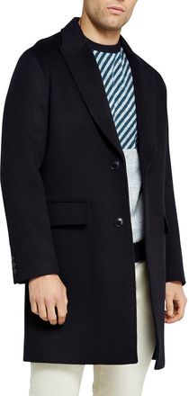 Ted Baker Raydon Wool Coat in Navy at Nordstrom, Size 6