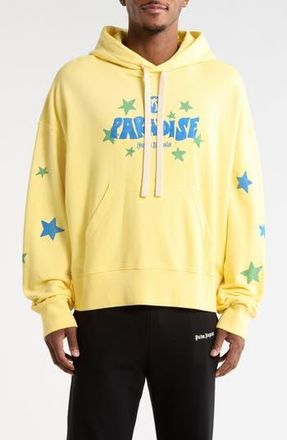 Palm Angels Paradise Hoodie in Yellow at Nordstrom Rack, Size Xxx-Large