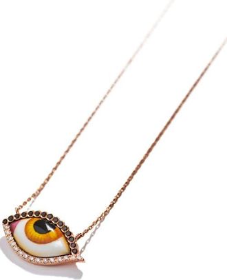 Lito Petit Ambre Necklace in Amber at Nordstrom